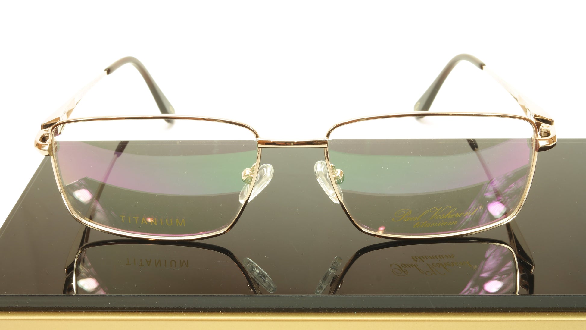 Paul Vosheront VT109 C2 Titanium Eyeglasses Frame Italy Made - Frame Bay