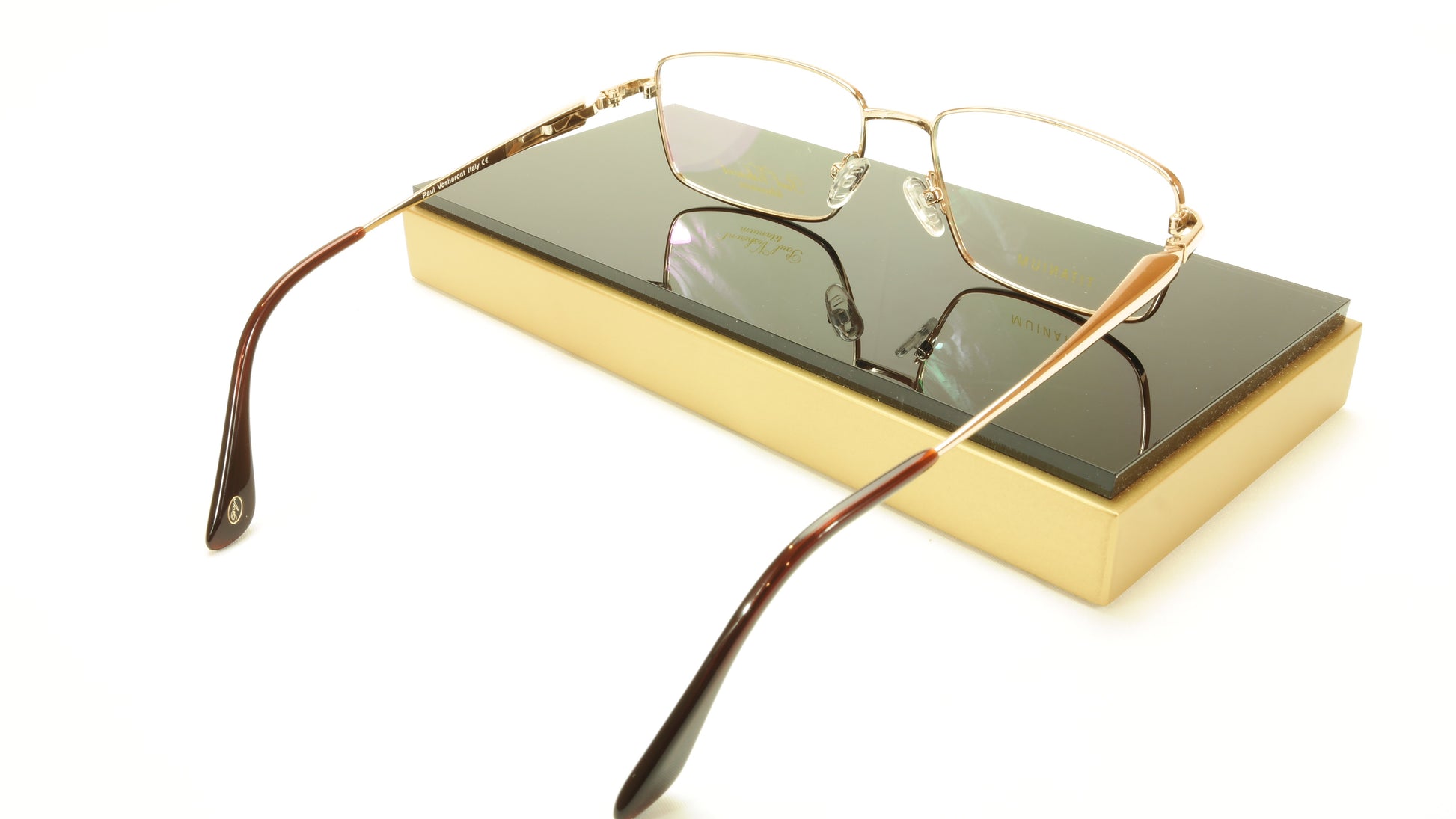 Paul Vosheront VT109 C2 Titanium Eyeglasses Frame Italy Made - Frame Bay