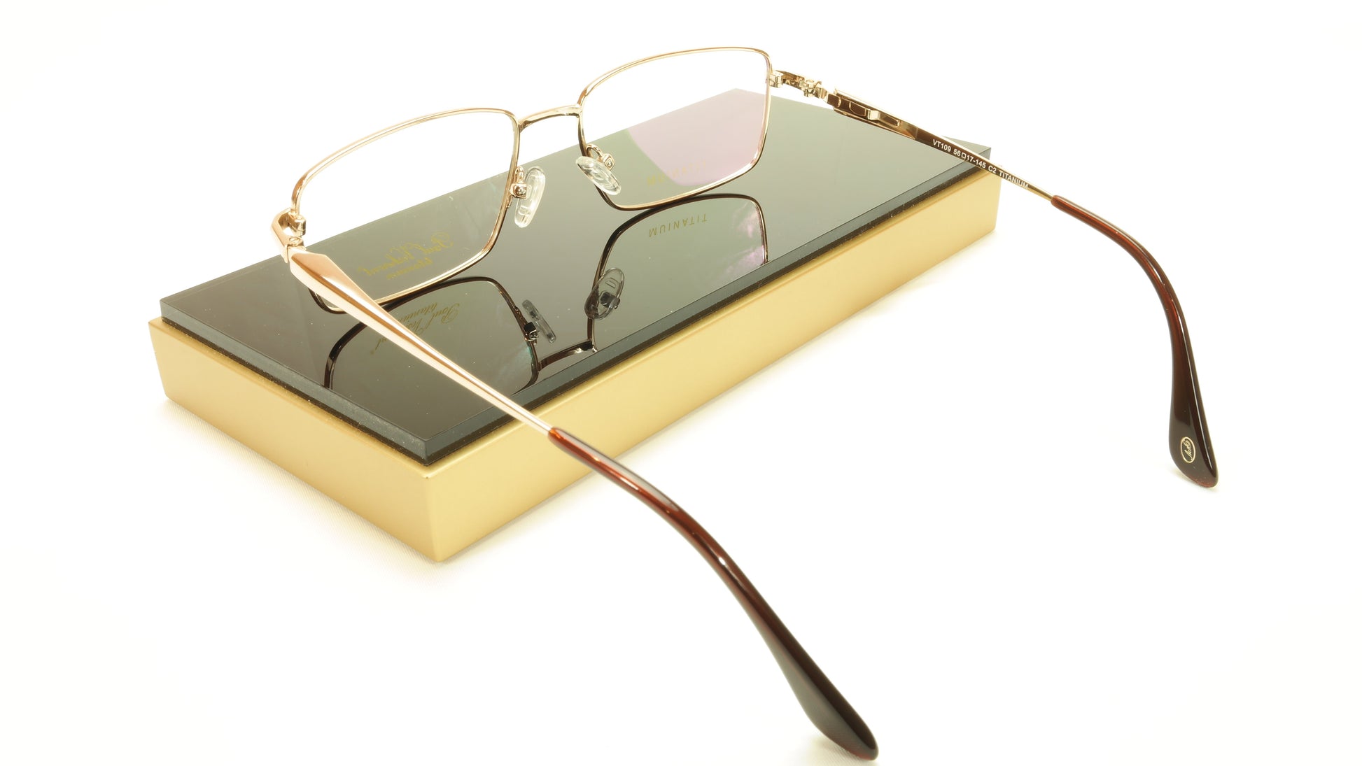 Paul Vosheront VT109 C2 Titanium Eyeglasses Frame Italy Made - Frame Bay