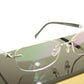 Paul Vosheront VT147 C2 Titanium Silver Rimless Eyeglasses Frame Italy - Frame Bay
