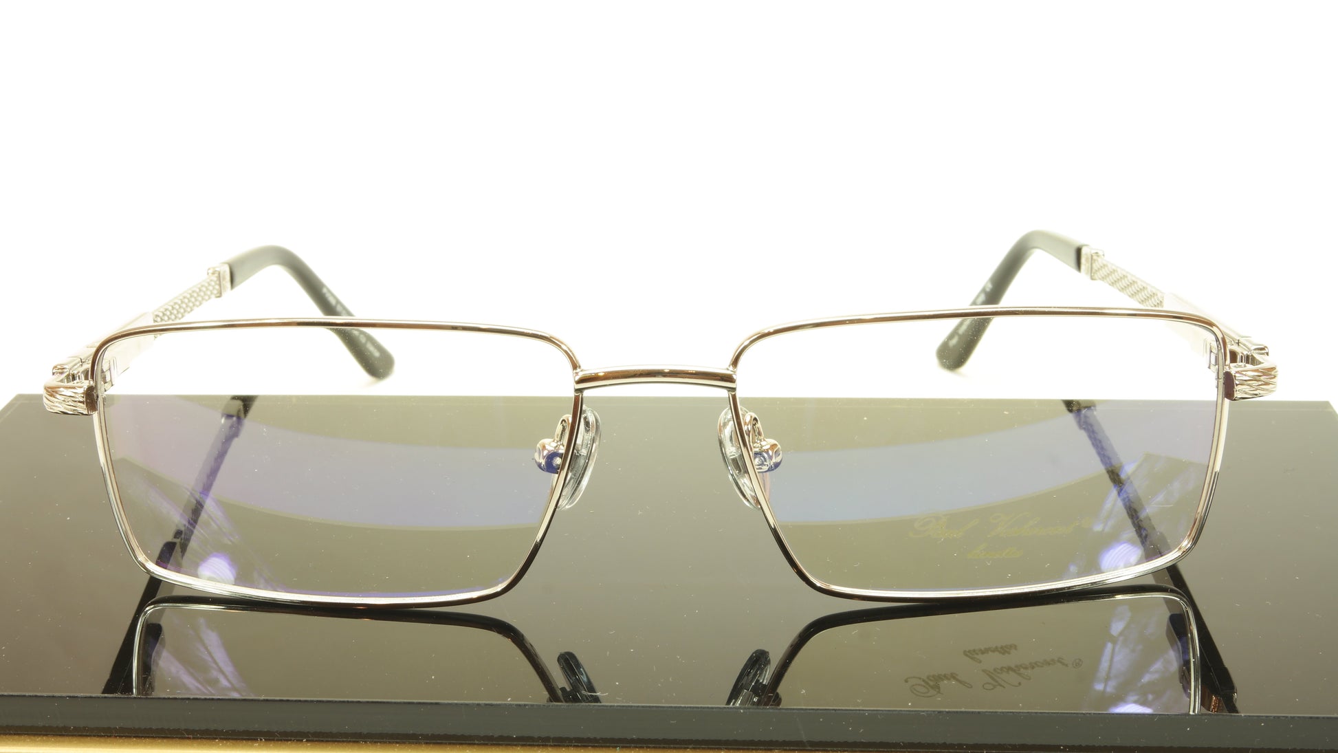 Paul Vosheront PV368 C2 23kt Gold Plated Eyeglasses Frame Italy Made