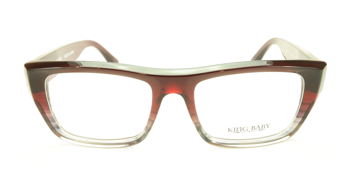 KING BABY Eyeglasses Frame GET IT ON KB5997 BUR Burgundy Japan 53-18-150 - Frame Bay