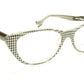 Face A Face Bocca Sexy 1 Col AT17 Houndstooth Black Red Eyeglasses - Frame Bay