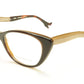 Face A Face Bocca Sexy 1 Col 080 Chestnut Beige Tortoise Eyeglasses - Frame Bay