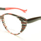 Face A Face Bocca Sexy 3 Col 3024 Transparent / Red / Black Eyeglasses - Frame Bay