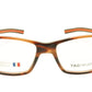 Tag Heuer Eyeglasses TH 7601 002 Brown Havana Orange Chocolate 55-17-145, 34 - Frame Bay