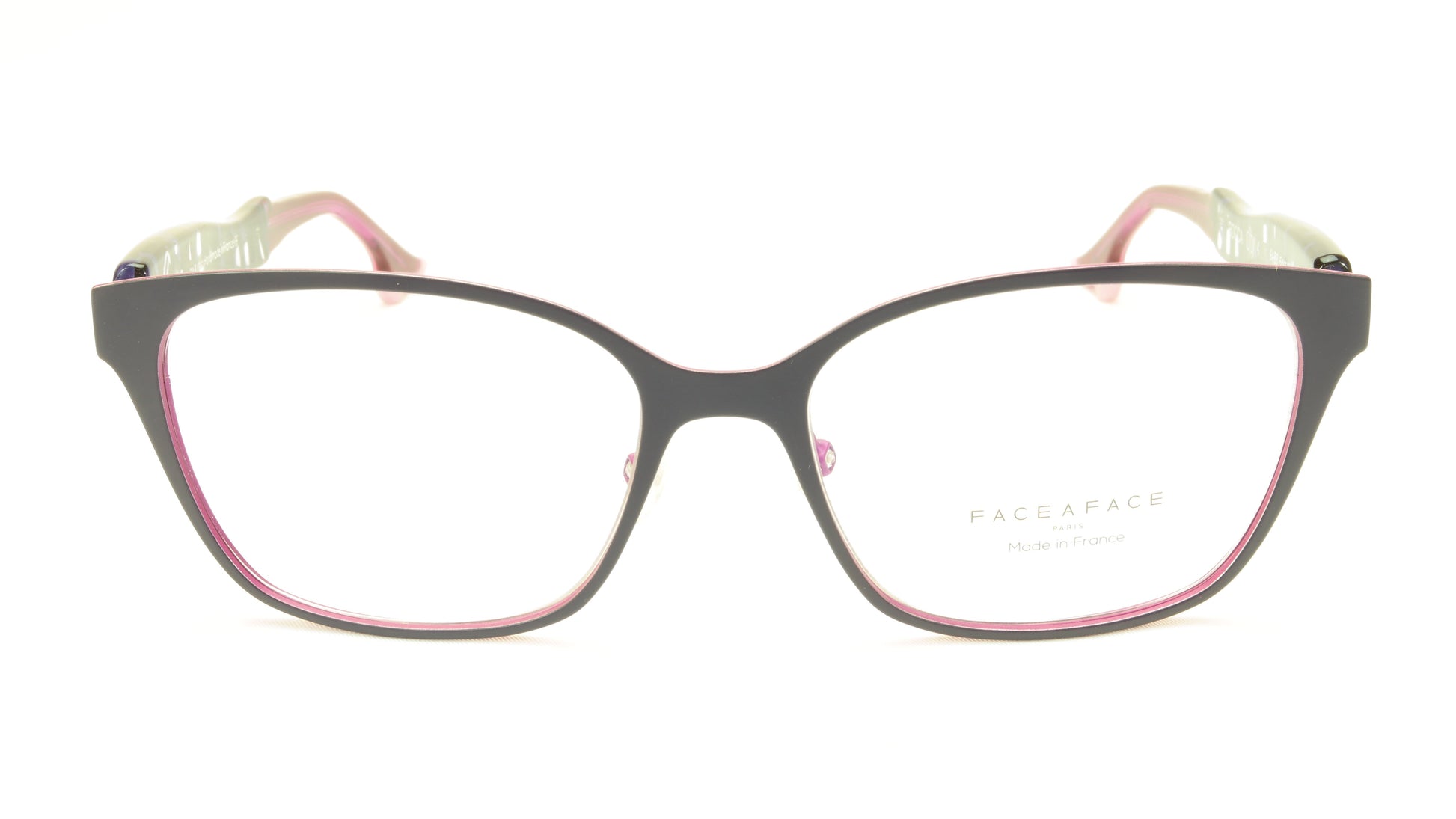 Face A Face Bocca City 4 Col. 9488 Purple Pink Eyeglasses Italy Made 54-16-142 - Frame Bay