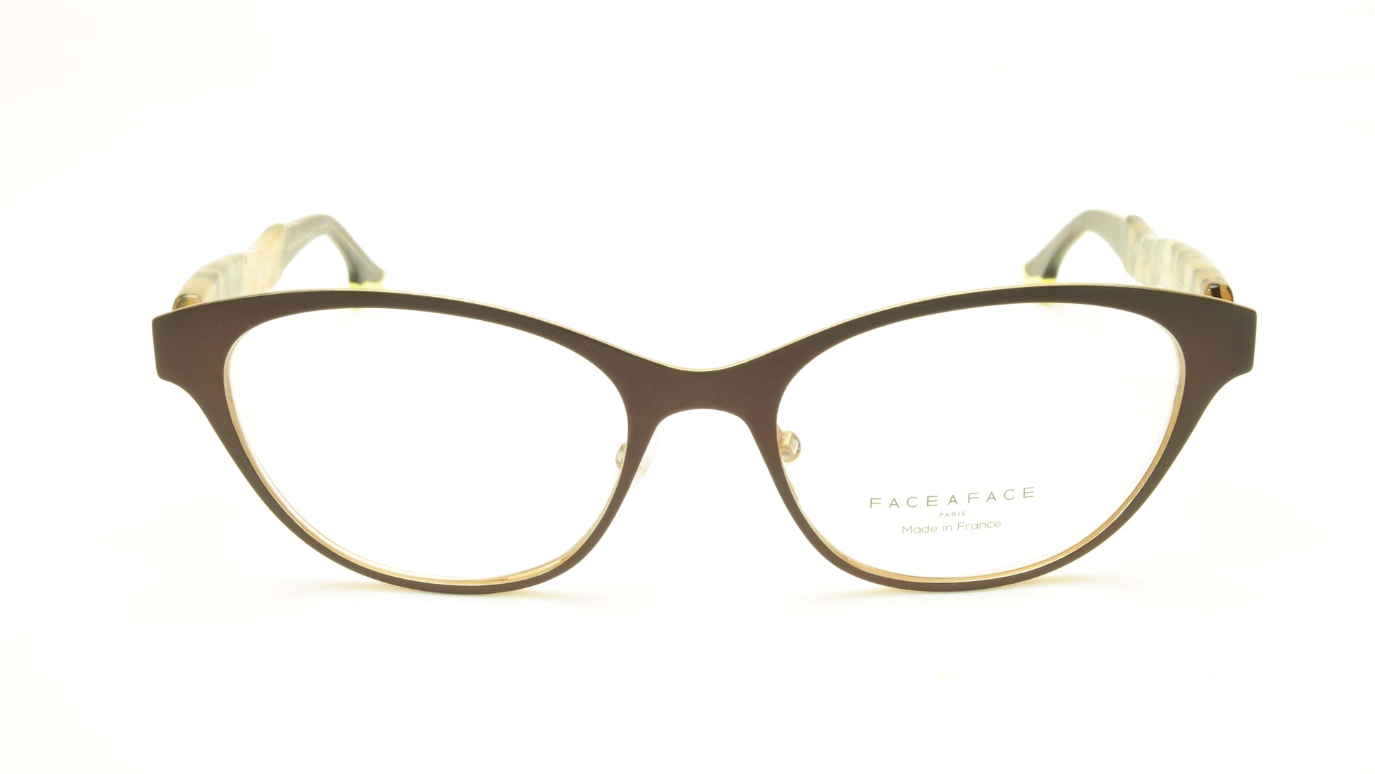 Face A Face Bocca City 3 Col. 9324 Eggplant Eyeglasses France Made 52-17-142 - Frame Bay