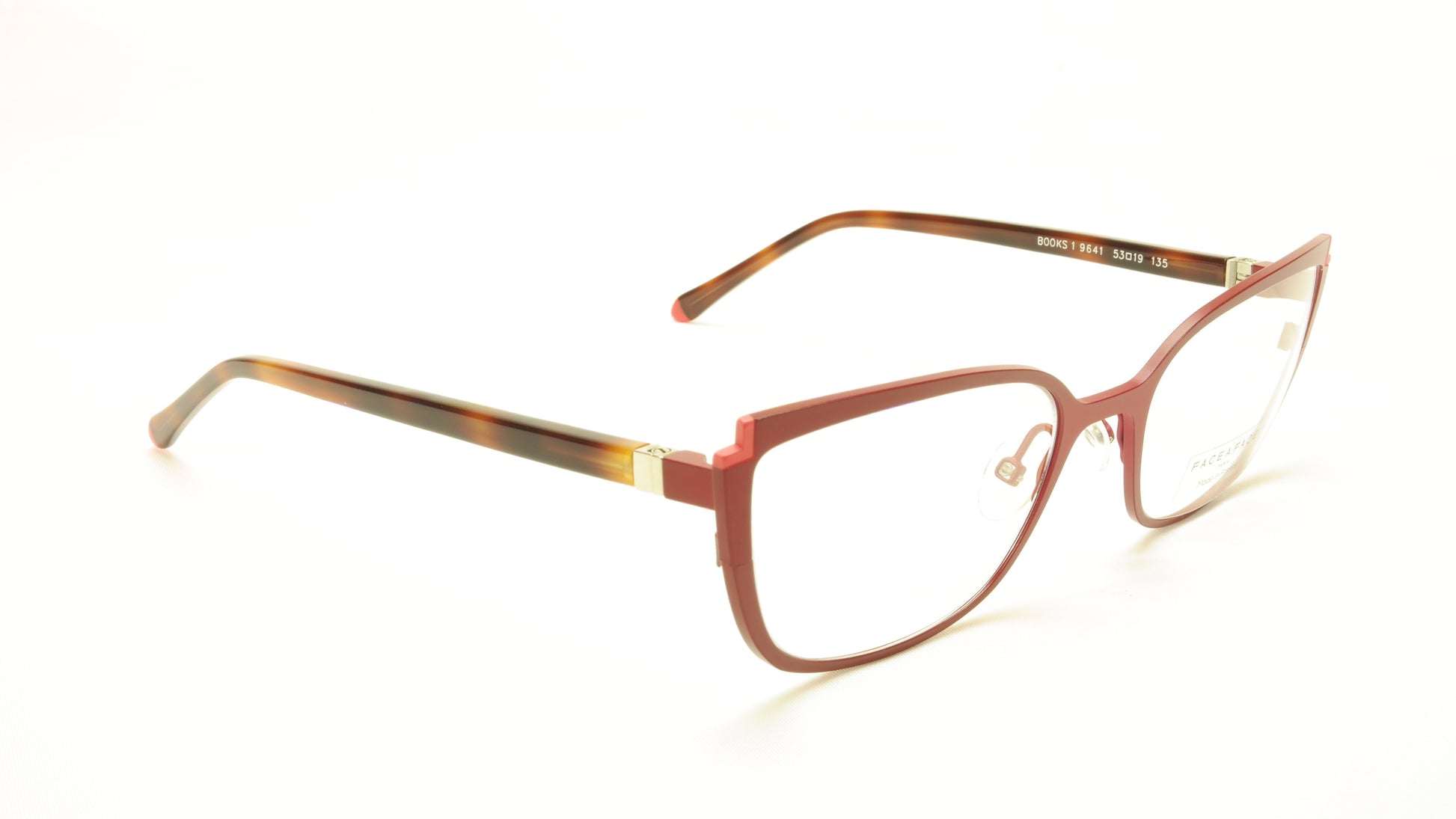 Face A Face Books 1 Col. 9641 Eyeglasses France Made 53-19-135 - Frame Bay