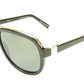 ZILLI Sunglasses Polarized Hand Made Acetate Titanium Black France ZI 65003 C03 - Frame Bay