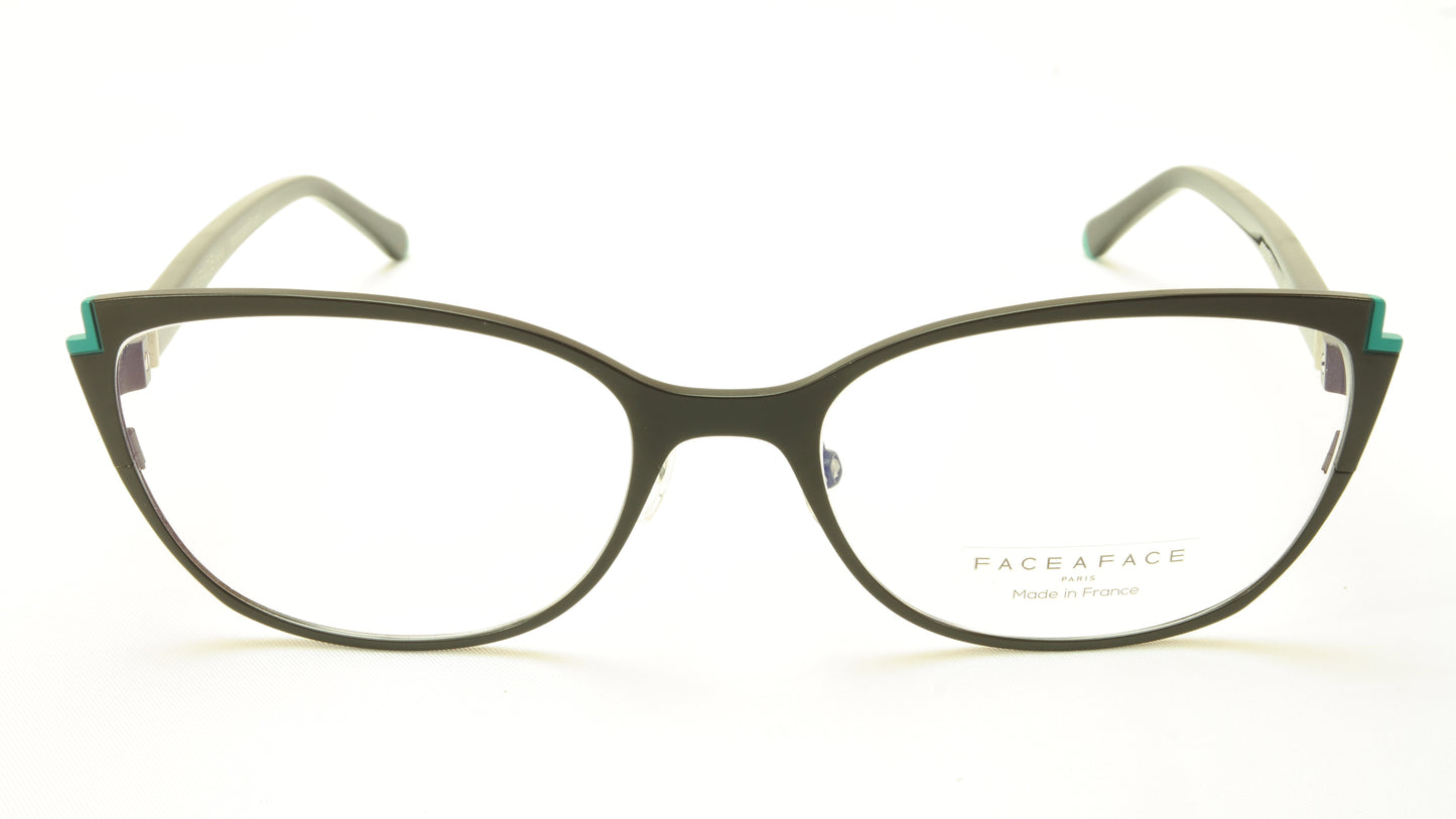 Face A Face Books 2 Col. 9657 Eyeglasses France Made 52-17-135 Glasses - Frame Bay