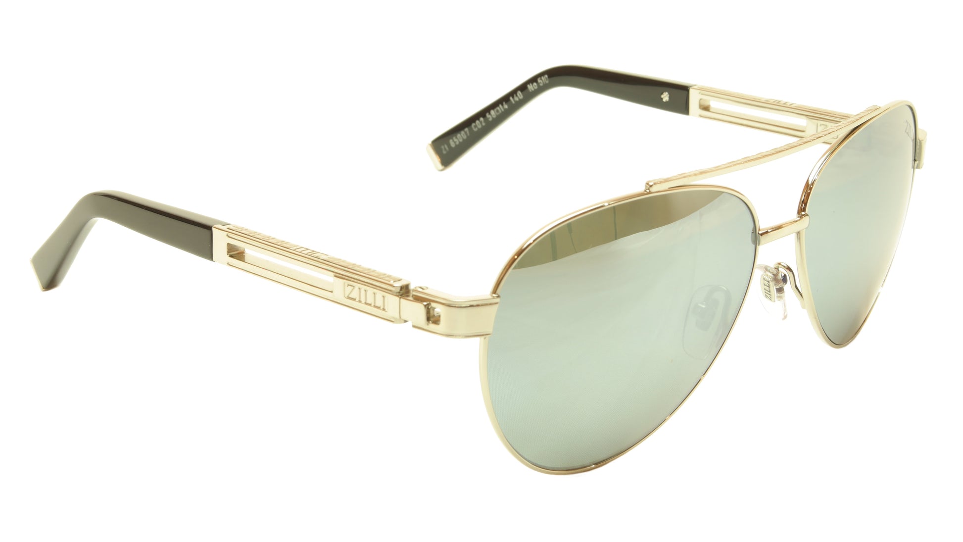ZILLI Sunglasses Titanium Hand Made Acetate Polarized France ZI 65007 C02 - Frame Bay