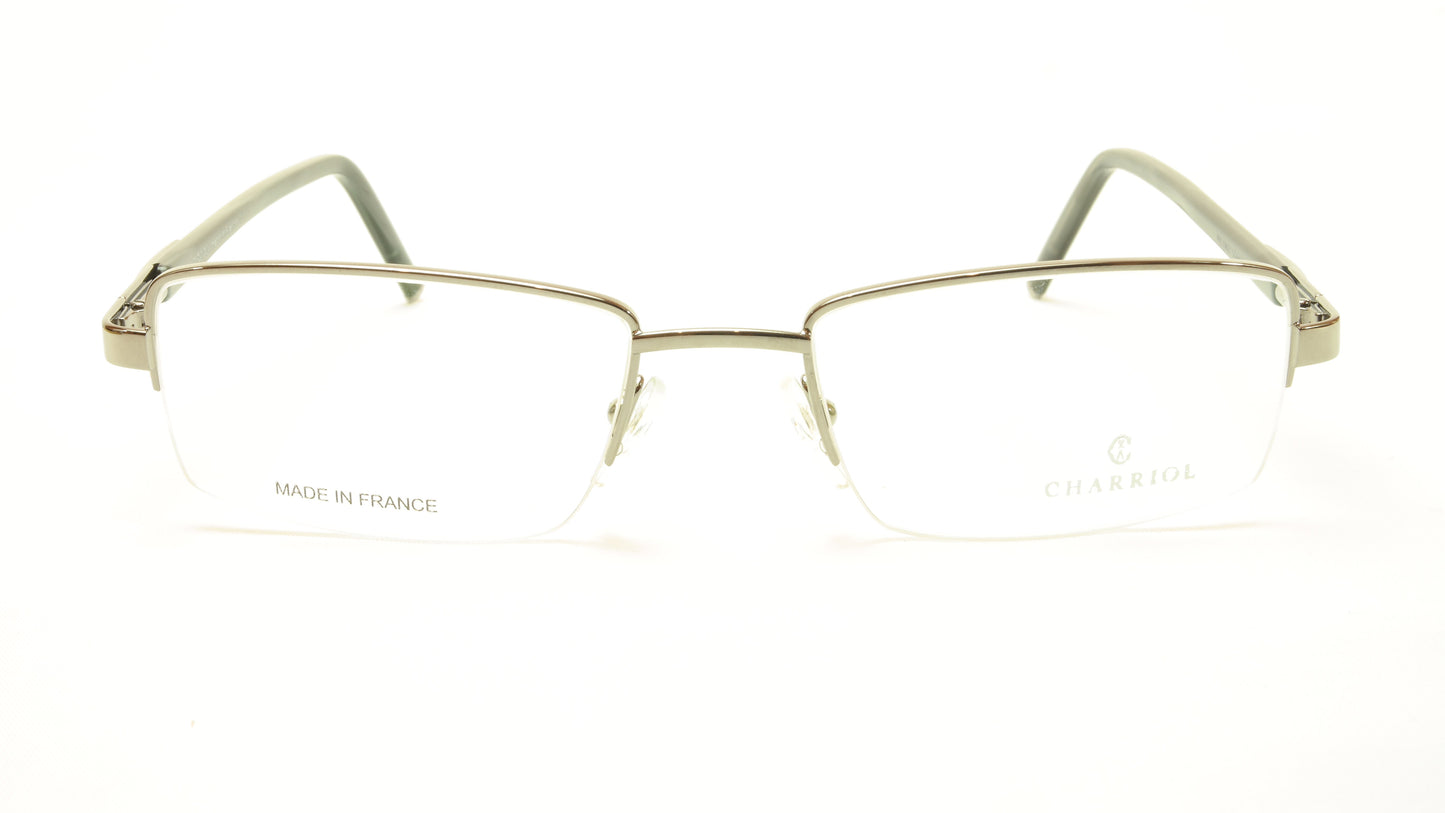 Charriol Eyeglasses Frame PC7392 Gunmetal Metal France Made 55-20-140 - Frame Bay