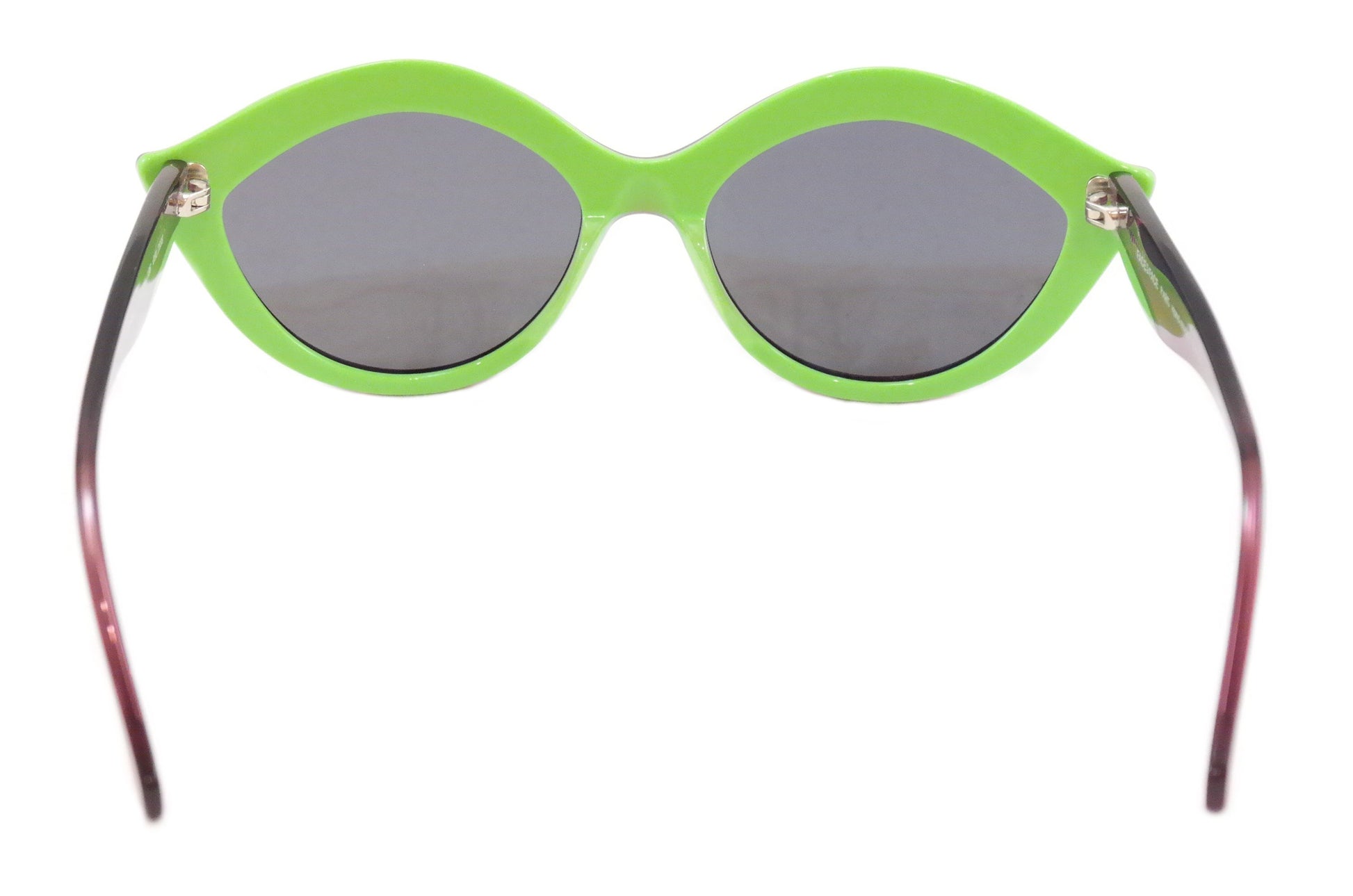 Face A Face Sunglasses Senso 2 2038 Black Green Plastic Italy Hand Made Rare - Frame Bay