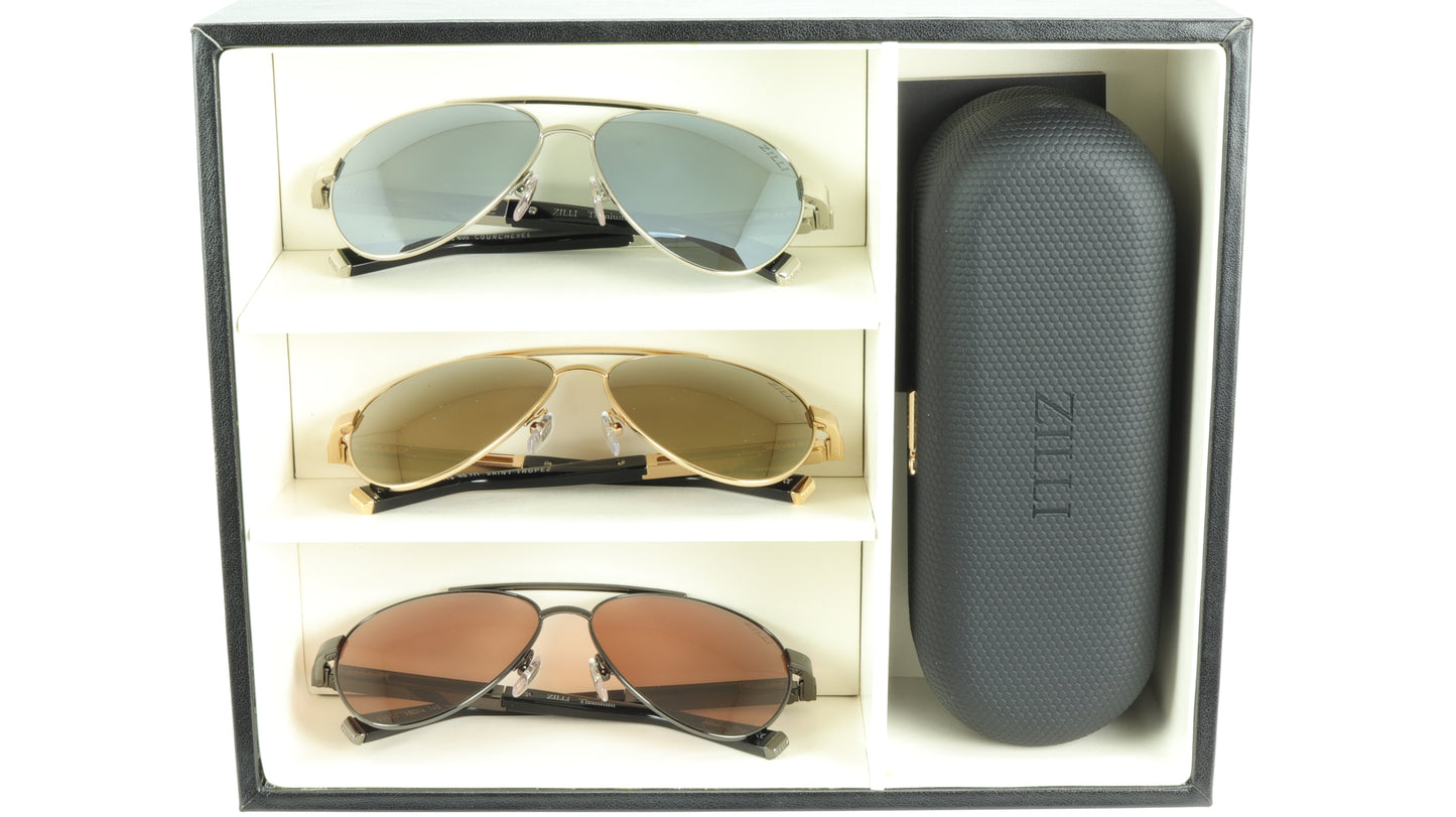 Sport ZILLI Boxset Sunglasses Mountain Courchevel Sea Saint-Tropez Golf Saint-Andrews ZI 65007 - Frame Bay