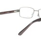 Gucci Eyeglasses Frame GG 1942 RQ5 Brown Metal Acetate Italy Made 55-17-135, 35 - Frame Bay