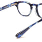 35/139 Tokyo AI 111-0007A Eyeglasses Frame Crystal Blue 47-22-145 Made in Japan - Frame Bay